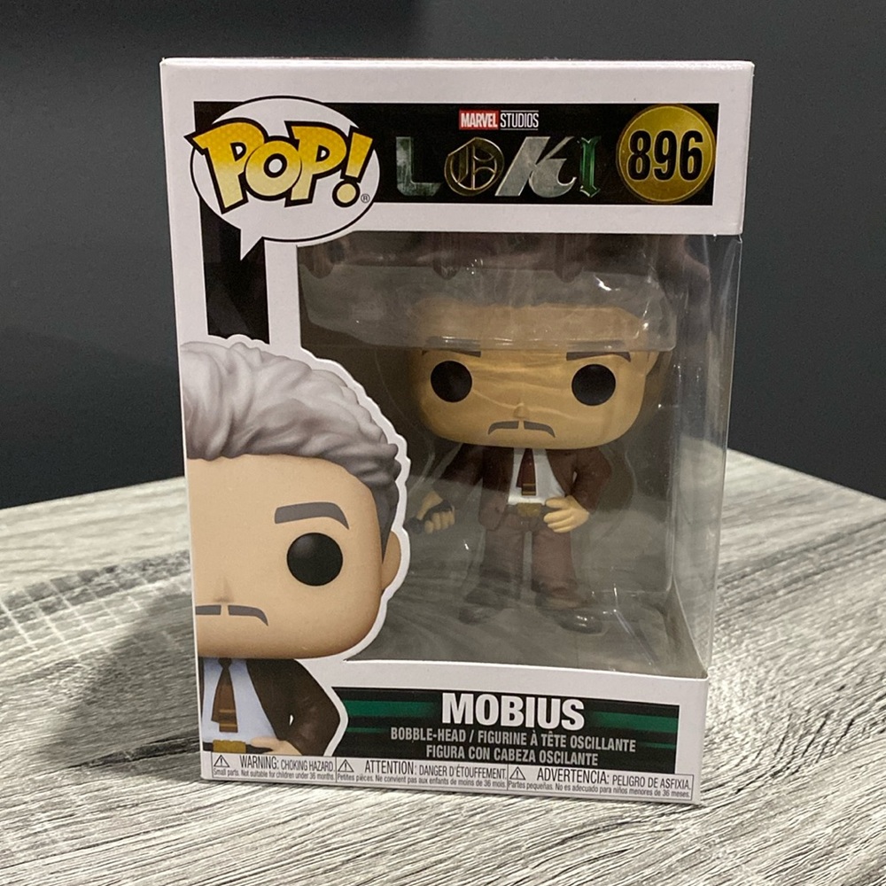 Funko Pop! | Loki #896: Mobius - Collectable Bobble-Head Figure